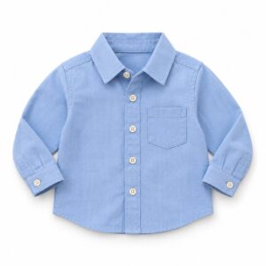 Camisa infantil de manga larga para bebé niño