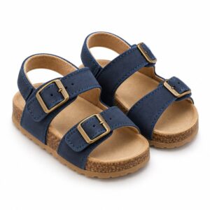 Sandalias infantiles con doble hebilla para bebé niño