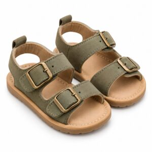 Sandalias infantiles de doble hebilla para bebé niño
