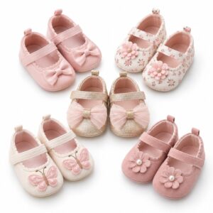 Colección de calzado infantil para bebé niña