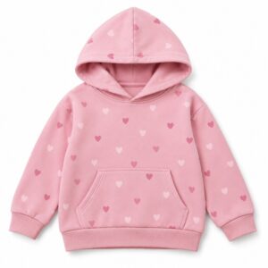 Sudadera infantil con capucha para niña
