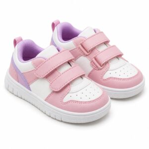 Zapatillas bajas con cierre adherente para niña
