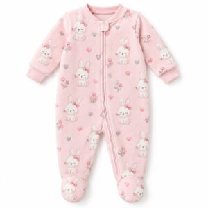 Pijama enterizo infantil para bebé niña