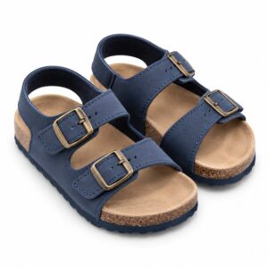Sandalias infantiles de doble hebilla para niño
