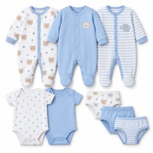 Colección de pijamas y ropa interior para bebé niño