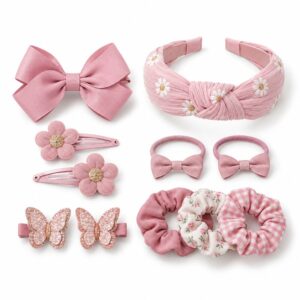 Selección de accesorios infantiles para niña